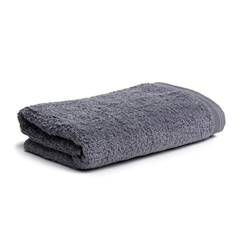 möve Superwuschel towel 50 x 100 cm made of 100% cotton, stone
