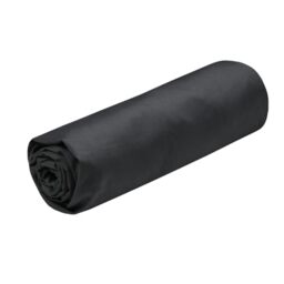 STOF - Fitted Sheet - Size 160 x 200 cm Large 30 cm - Cotton Percale Quality - 100% Oeko-Tex Certified Cotton - Anthracite Colour - Elysee Model - Bed Linen for Home - Soft Comfortable