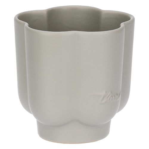 THUN - Toothbrush Holder Flower - Stoneware - Bathroom Accessories Collection - ?? 12-10 cm h