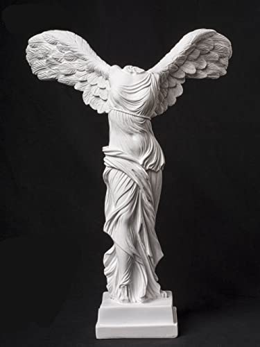 "XinTX 5.9 Inch Greek Victory Goddess Resin Statue,The Winged Victory of Samothrace Replica Sculpture Figurine,Room Office Bookself Art Decor (5.9"" Victoria)"