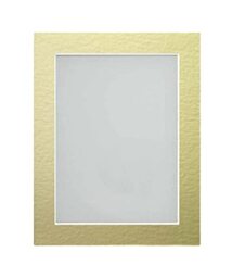 Frame Company Watson Rustic Picture Photo Frame fitted with Perspex, A1 with Gold Mount for image size A2