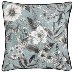 furn. Wylder Nature Harlington Botany Floral Piped Feather Filled Cushion