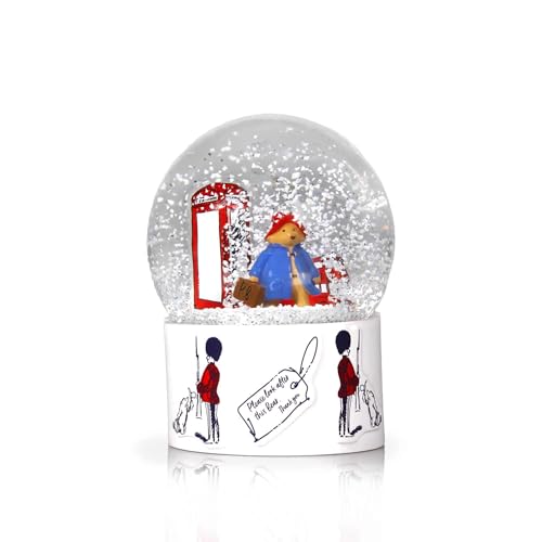 Half Moon Bay Paddington Bear Snow Globe - Paddington Bear Merchandise - Christmas Snow Globe - Paddington Bear Gifts - Paddington Bear Snow Globes For Children - Funny Gifts