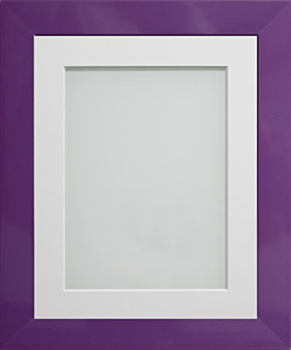 Frame Company Candy Range Purple Picture Photo Frames with Mount *Choice of Colours*