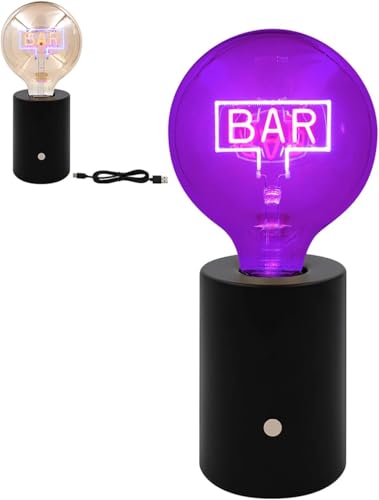 Lesser & Pavey LED Text Lamp Bar Night Lights - Gift for Your Loved Ones - Living Room Décor Night Lamp - Decorative Night Lights for Home & Office