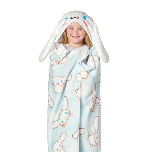 Northwest Character Hooded Throw Blanket, Cozy and Lightweight, 40x50 inches