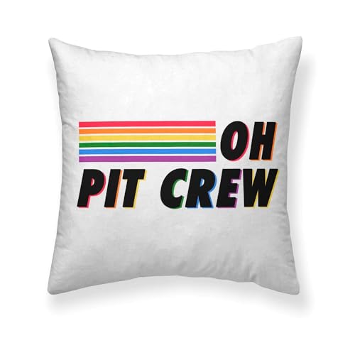 BELUM Cushion Cover Size: 50 x 50 cm Fabric: 100% Organic Cotton Model: Pride 36 - LGTBIQ+ Cushion Cover