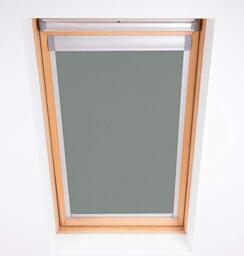 Bloc Skylight Blind for Velux Roof Windows Blockout, Pewter, CK02, 37W x 58H cm
