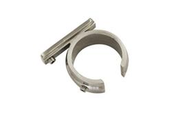 Gardinia Windsor Series Ring Adaptor for Universal Brackets for Curtain Rods Diameter 25 mm Metal Stainless Steel Look Pack of 2