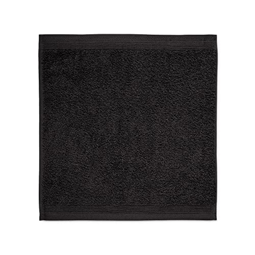 Möve Superwuschel Flannel 30 x 30 cm 100% Cotton Black