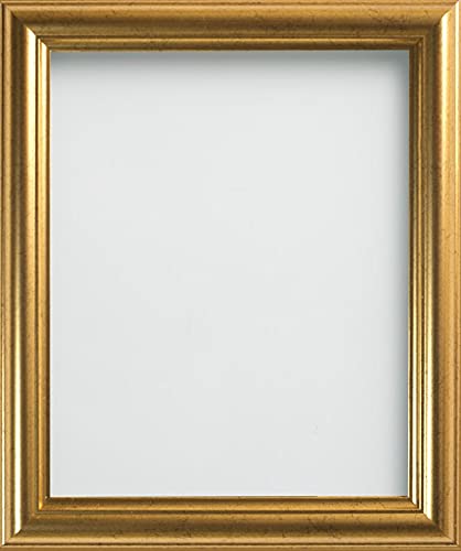 Frame Company Eldridge Gold 12x8 Photo Frame with Perspex Front