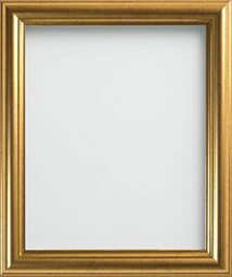 Frame Company Eldridge Gold 12x8 Photo Frame with Perspex Front