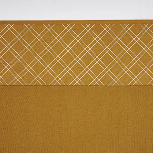 Meyco Bed Sheet Cradle 75 x 100 cm Double Diamond Honey Gold