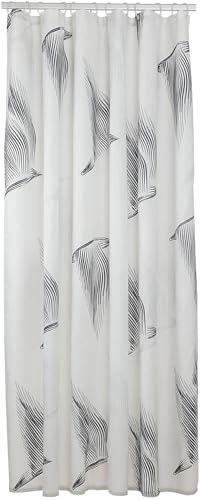 Sealskin Birds Shower curtain 180x200 cm Polyester Black / White