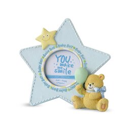 Mopec g267.3 – Photo Frame of Blue in the form of Star, Pack of 1 Unit