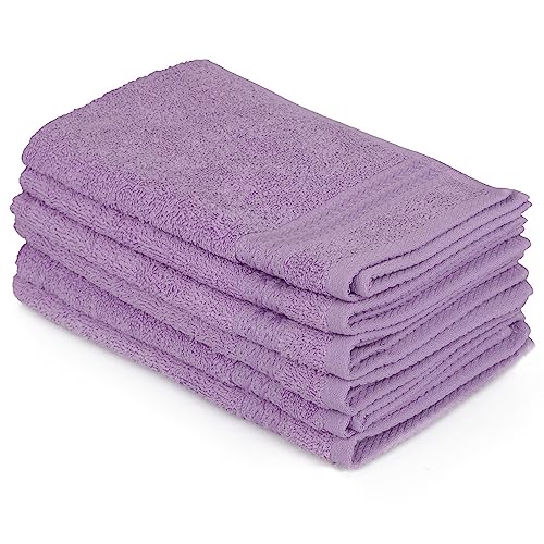 WELL HOME MOBILIARIO & DECORACIÓN Courtesy Towel Set (6 Pieces) Lilac
