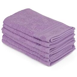 WELL HOME MOBILIARIO & DECORACIÓN Courtesy Towel Set (6 Pieces) Lilac