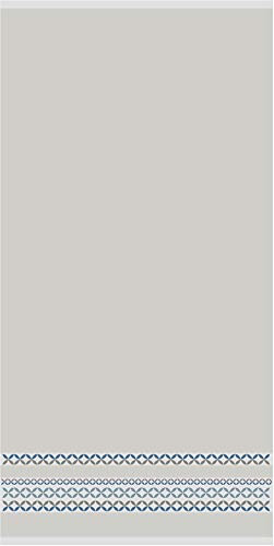 Miracle Home Set of Two Towels Maurya, Made in Portugal, 100% Cotton, Grey, 70 x 140 cm