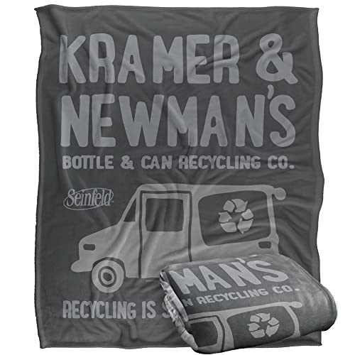 SEINFELD Blanket, 152 x 127 cm The Bottle Deposit Silky Touch Super Soft Throw Blanket