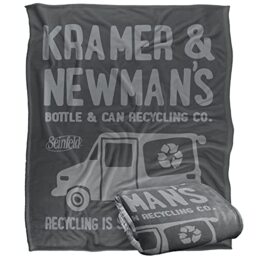 SEINFELD Blanket, 152 x 127 cm The Bottle Deposit Silky Touch Super Soft Throw Blanket