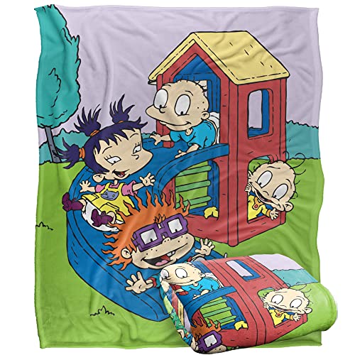 Rugrats Rugrats Playground Silky Touch Super Soft Throw Blanket 152 X 127 Cm