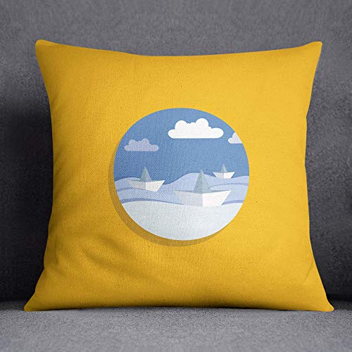 Questo Casa Decorative Cushion Cover, Cushion Cover, Home Decoration, for Sofa, Coffee, Size: 45 x 45 cm – Designed and Made in Türkiye