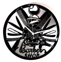 Instant Karma Clocks Double Vinyl Wall Clock Hairdresser Barber Shop Barber Salon Beauty Salon Modern Design