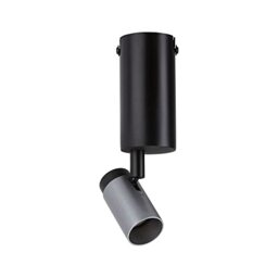 Paulmann Neordic Runa 79520 Ceiling Light Max. 20 W Dimmable Wall Light Black/Anthracite Metal Ceiling Light GU10