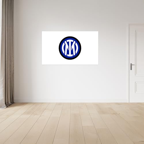 Licensed D??cor FC Internazionale Milano Vinyl Wall Stickers - Small (65cm (w) x 40cm (h) - Crest on White