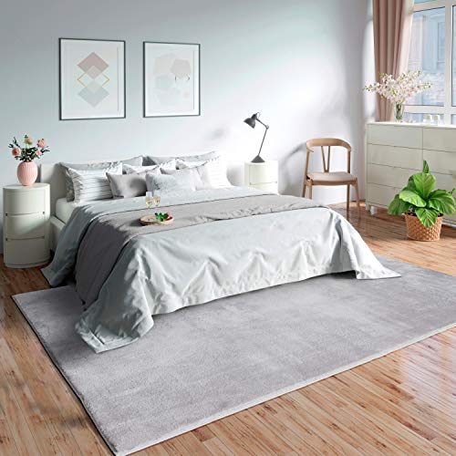 Mias Teppiche Olivia Living room/bedroom rug - washable - 120x160 cm, Grey