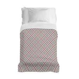 PENSIERI DELICATI Bedspread 170 x 280 cm, Single Sheet 100% Cotton Pique, Ideal as a Furniture Cover, 1 Square Bed Cover, Scotty Beige, 100% Made in Italy
