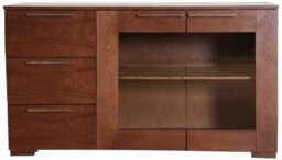 Premier Housewares Sideboard, Walnut Veneer
