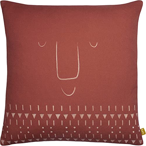 furn. Pacha Polyester Filled Cushion, 100% Recycled Polyester, Terracotta