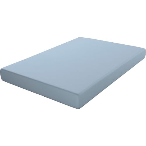 ECOMMERC3 - Fitted Sheet Extra Soft and Comfortable Bed 160 cm - Fitted Sheet Sky Blue Made in Spain, Adjustable, Easy to Wash and Resistant