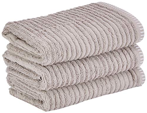 Heckett Lane Hand Towel, Cotton, Glacier Grey, 50 x 100 cm