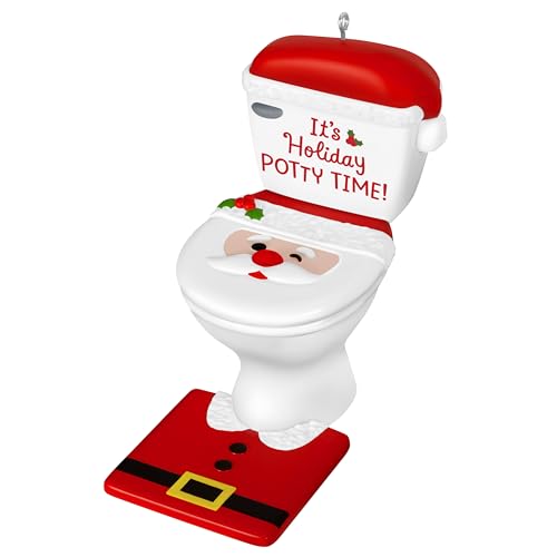 Hallmark Keepsake Christmas Ornament 2024, It's Holiday Potty Time, Funny Gifts