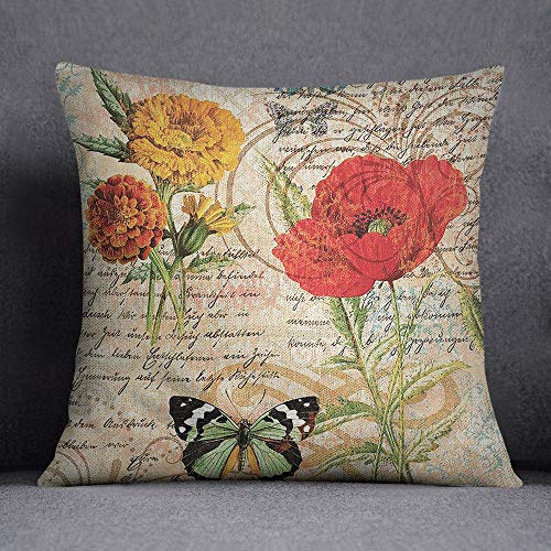 Bonamaison Decorative Cushion Cover, Cotton Polyester, Multicolor, 45X45