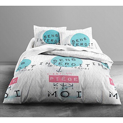Les Douces Nuits De Mae Duvet Cover Sens Interdit 220x240 + 2 taies