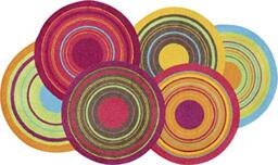 Wash&Dry Door Mat, Acrylic, Multicoloured, 70 x 120 cm