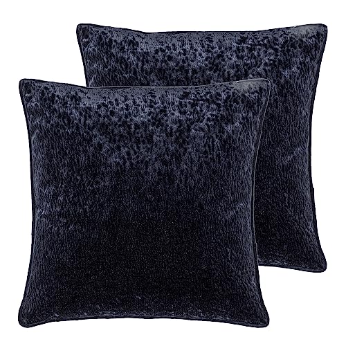 Paoletti Ripple Polyester Filled Cushions Twin Pack