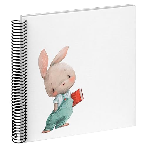 walther design SA-132 Spiral Album, Photo Album, Hase Nosey, 25x25 cm