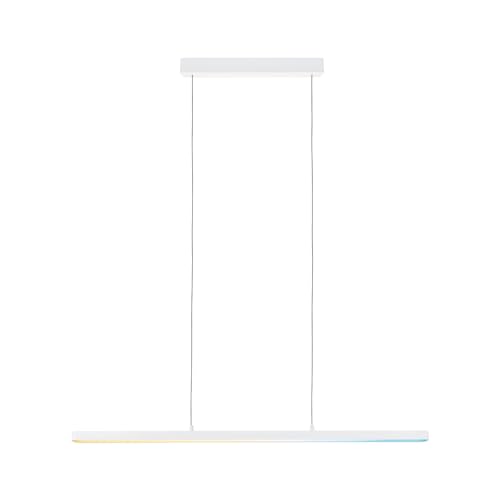 Paulmann 79903 LED pendant luminaire Lento Smart Home Bluetooth incl. 1x43W Dimmable Tunable White White Aluminium, Plastic Ceiling luminaire 2700K