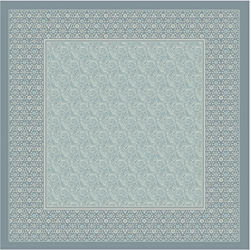 Bassetti LAGLIO Jacquard Bedspread Cotton Green 260 x 260 cm