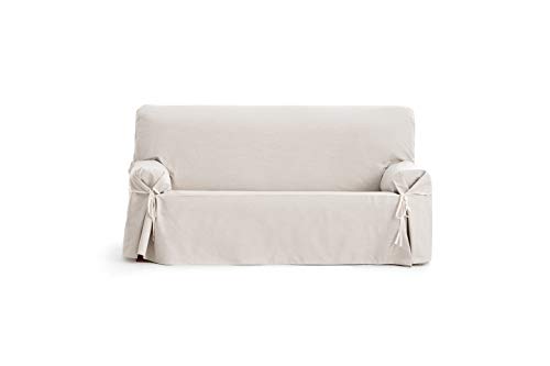 Eysa Waterproof and Breathable Sofa Cover, 90% cotton 10% polyester, Grey, 140-180 cm.