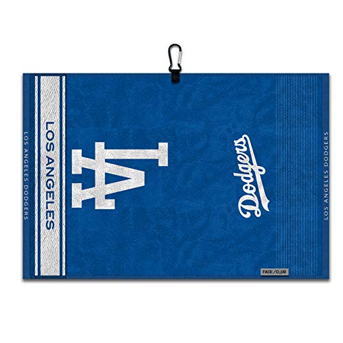 Team Effort Los Angeles Dodgers Face/Club Jacquard Golf Towel