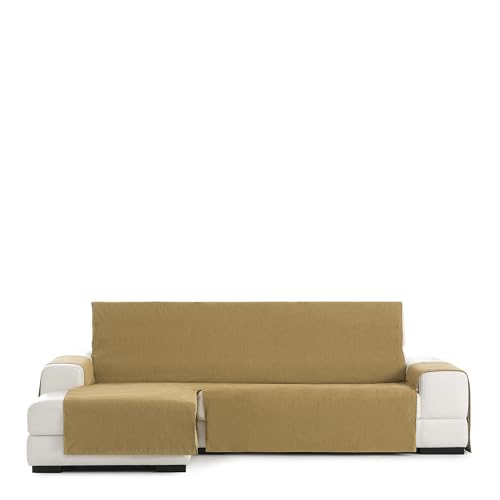 Eysa Rabat practica chaise longue cover 240cm., color 05/mustard, left-frontal view