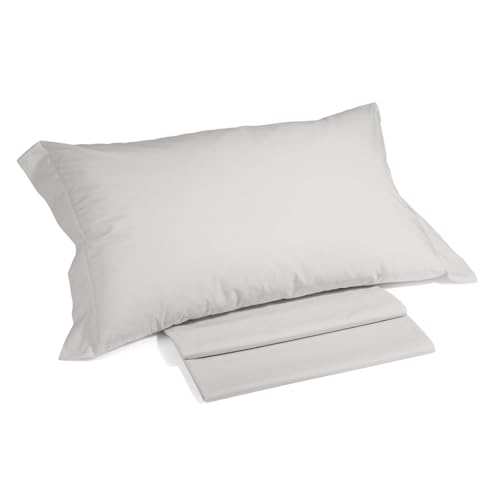Caleffi Cotton Plain Bedding Set, Cream, Double