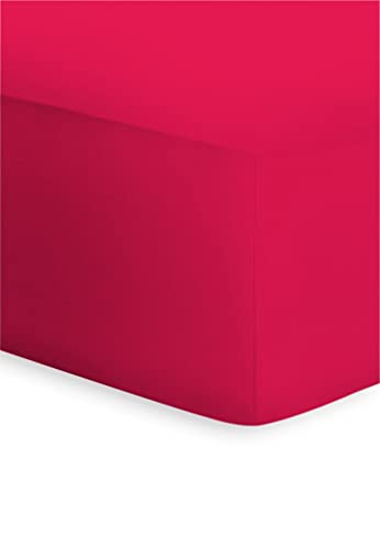 Bassetti Rosso Fitted Sheet 140 x 200 cm 160 x 220 cm