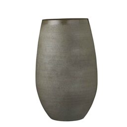 MICA Decorations Douro Vase H40 x Diameter 26 cm Terracotta Green