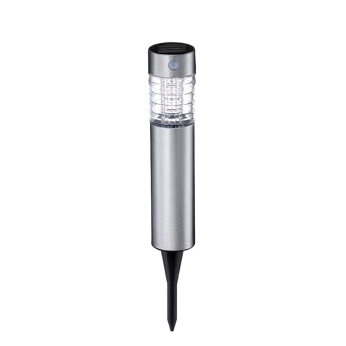 Grundig Solar Outdoor Garden Lamp - Cold White Light - Outdoor Lighting IP44 Waterproof - Solar Lighting Garden Driveway